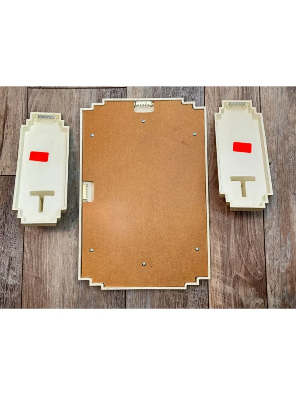 Southwestern Wall Mirror & Candle Holders Set By Burwood Products Co